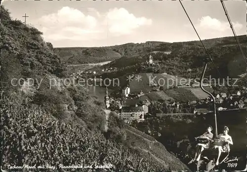 Cochem Mosel Sessellift Kat. Cochem