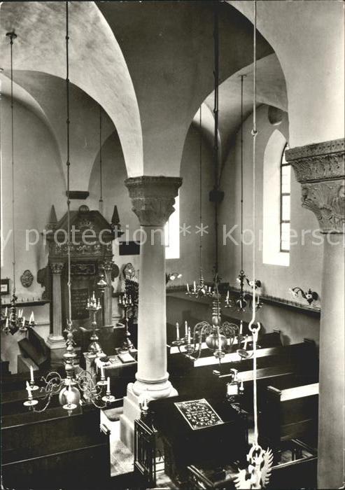 Worms Rhein Alte Synagoge innen Kat. Worms Nr. kf89581 oldthing