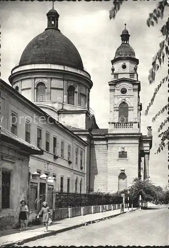 Cegled Kirchenpartie Kat. Ungarn