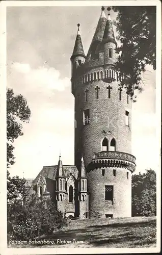 Babelsberg Flatow Turm Kat. Potsdam