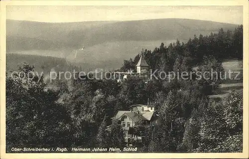 Oberschreiberhau Riesengebirge Hermann Johann Heim Schloss Kat. Polen