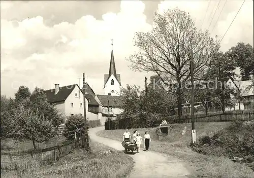 Altensalz Teilansicht Kirche Kat. Neuensalz