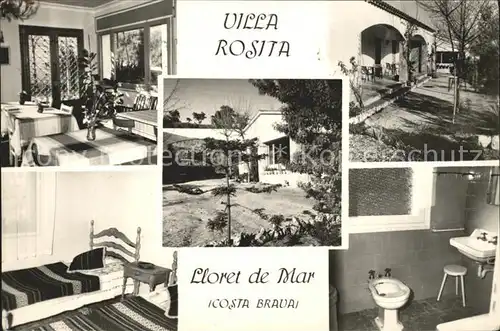 Lloret de Mar Villa Rosita Kat. Costa Brava Spanien