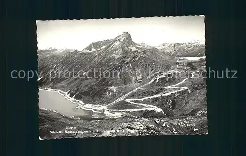 Silvretta Hochalpenstrasse mit Vermunt und Silvrettastrasse Alpenpanorama Kat. Gaschurn