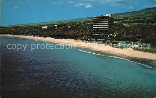 Maui Hawaii Royal Lahina Resort Kaanapali Beach Fliegeraufnahme Kat. Maui