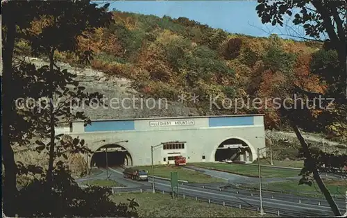 Pennsylvania Turnpike The Allegheny Tunnel Kat. United States