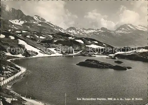 San Bernardino GR Ospizio Lago di Moesa Kat. Mesocco