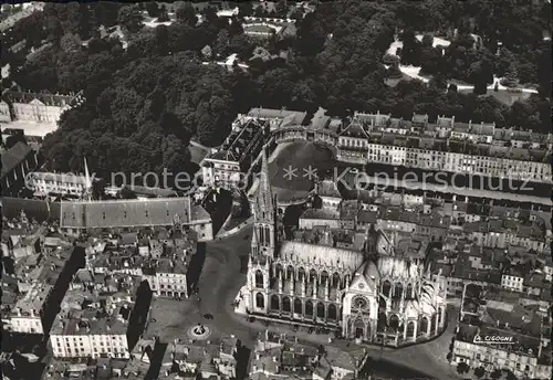 Nancy Lothringen Quartier Saint Epvre Cathedrale vue aerienne Kat. Nancy