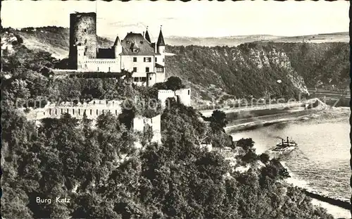 Burg Katz  Kat. Sankt Goarshausen