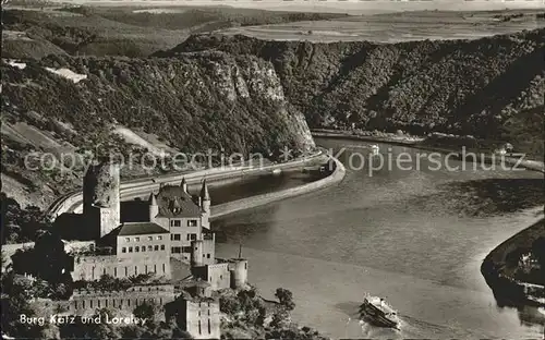 Burg Katz Loreley Kat. Sankt Goarshausen