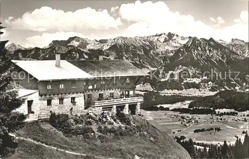 Kemptnerhuette Nebelhorn Kat. Oberstdorf