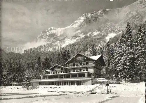 Hintersee Berchtesgaden Seehotel Gamsbock Kat. Berchtesgaden