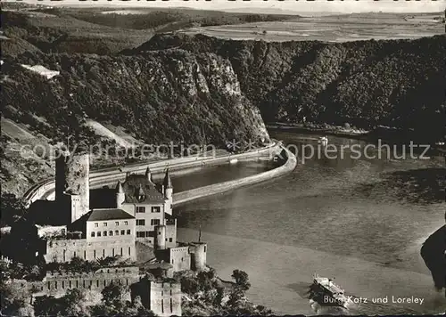 Burg Katz Loreley  Kat. Sankt Goarshausen