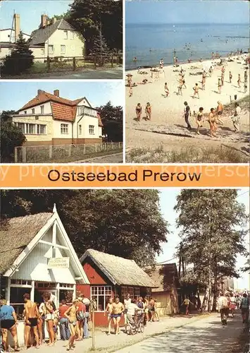 Prerow Ostseebad Ferienheim Erholungsheim Strand Strandweg