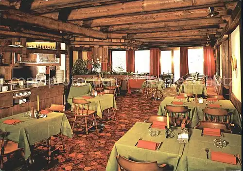 St Moritz GR Hotel Bellevue Restaurant Altavolo Kat. St Moritz