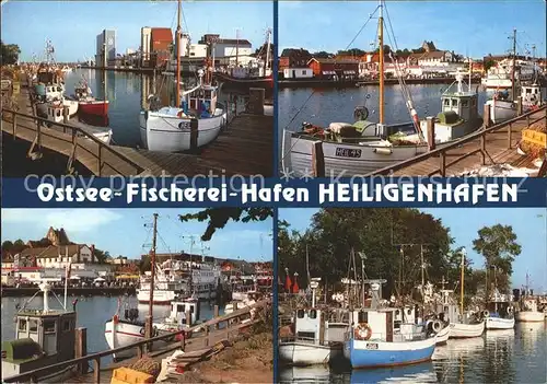 Heiligenhafen Ostseebad Hafen Boote  Kat. Heiligenhafen