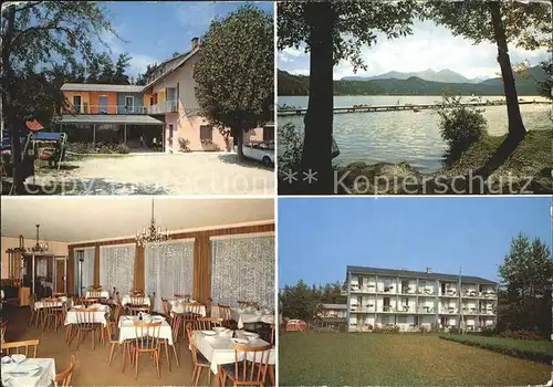 Klopeinersee Hotel Pension Karawanken Blick Karawankenstueberl Kat. Oesterreich