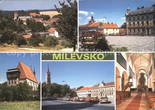 Milevsko Mesto Tabora Klaster premonstratu zalozeny bazilikou 