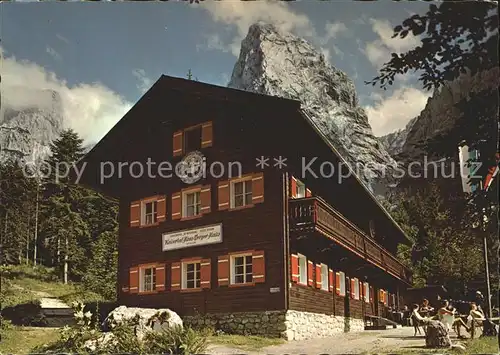 Kufstein Tirol Kaisertal Hans Berger Haus  Kat. Kufstein