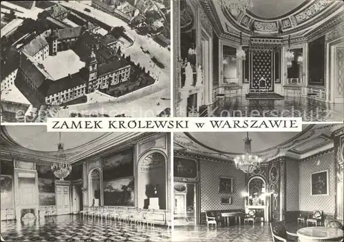 Warschau Masowien Zamek Krolewski Kat. Warschau