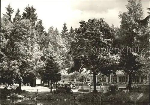 Frauenwald Thueringen Restaurant Lenkgrund Kat. Frauenwald