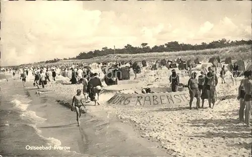 Prerow Ostseebad Strandleben / Darss /Nordvorpommern LKR