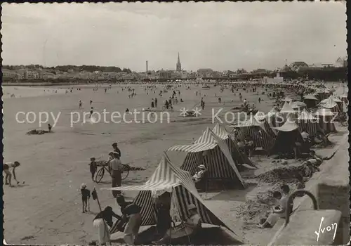 Royan Charente Maritime Strandleben Kat. Poitiers Charentes