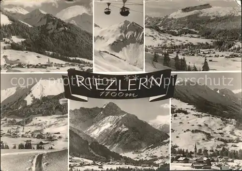 Riezlern Kleinwalsertal Vorarlberg Kleinwalsertal Kat. Mittelberg