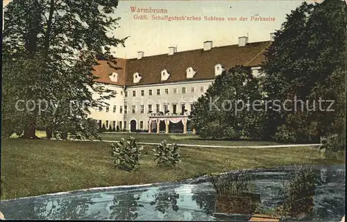 Warmbrunn Schloss  Kat. Polen