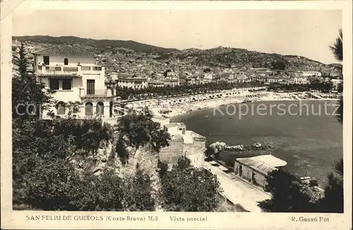 San Feliu de Guixols Partie am Strand Kat. Baix Emporda