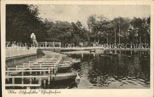 Schlachtensee alte Fischerhuette  Kat. Berlin