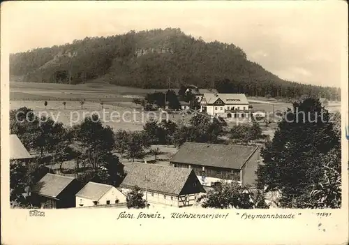 Kleinhennersdorf Heymannbaude Kat. Gohrisch