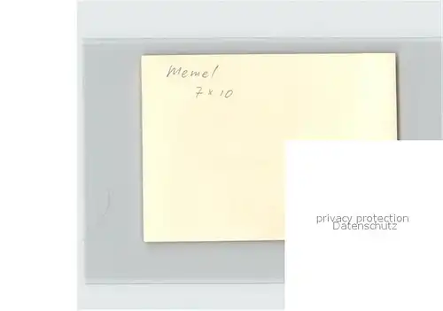 Memel Ostpreussen Bauernhaus Kat. 