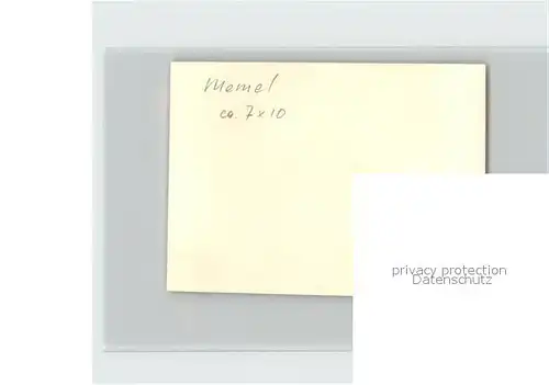 Memel Ostpreussen Bauernhaus Kat. 