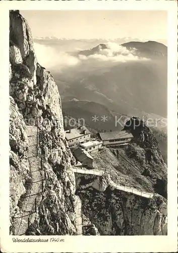 Wendelsteinhaus mit Hohen Tauern Kat. Bayrischzell