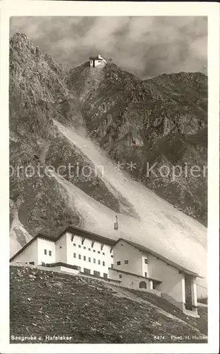 Hafelekarspitze Seegrube Luftseilbahn 