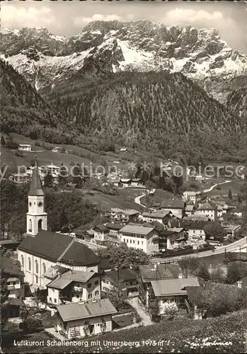 Schellenberg Berchtesgaden Untersberg Kirche  Kat. Berchtesgaden