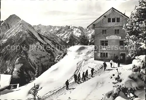 Gschoesswandhuette Zillertal Gunggel  Kat. Mayrhofen