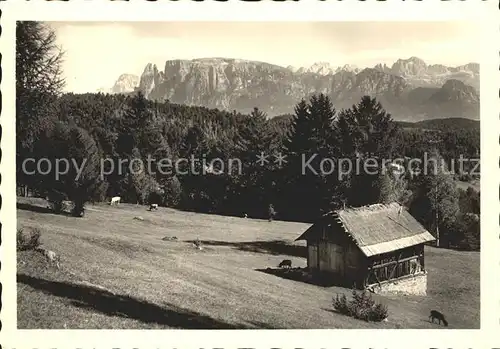 Ritten Renon Dolomiten Huette  Kat. Renon Ritten Suedtirol