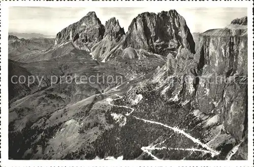 Sellajoch Strada del Passo Sella  Kat. Italien