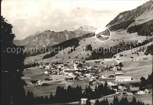 Riezlern Kleinwalsertal Vorarlberg Nebelhorn Skiberghaus Mittelalpe  Kat. Mittelberg