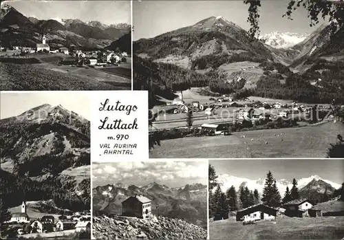 Luttach Ahrntal Suedtirol Huetten Bergstation  Kat. Ahmtal