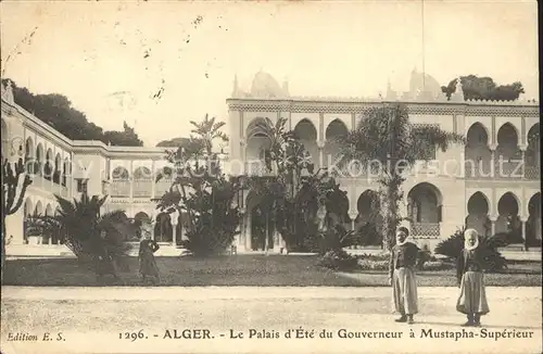 Alger Algerien Le Palais d'Ete du Gouverneur a Mustapha Superieur / Algier Algerien /