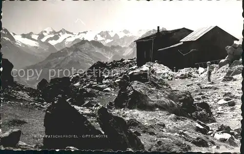 Patscherkofel Gipfelhuette Kat. Tuxer Alpen Tirol