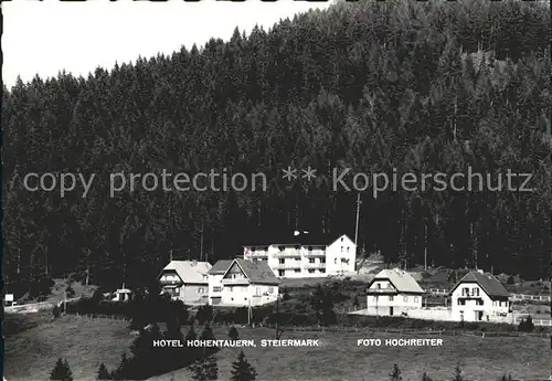 Steiermark Hotel Hohentauern Kat. Oesterreich