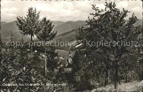 Oedsbach Oberkirch Baden Teilansicht Kat. Oberkirch