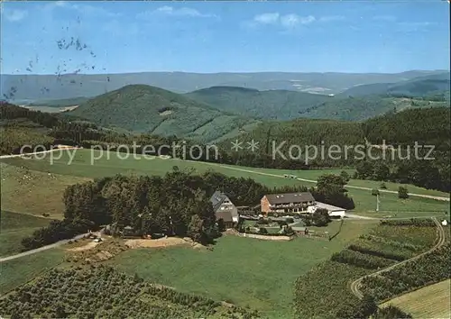 Oesterberge Pension Haus Bergeshoeh Fliegeraufnahme