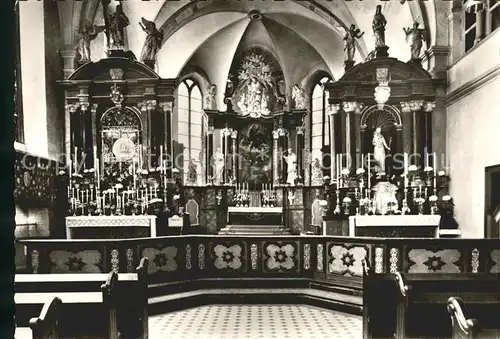 Hardenberg Neviges Choransicht der Klosterkirche / Velbert /Mettmann LKR