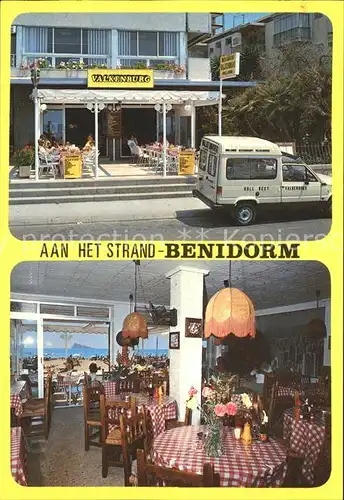 Benidorm Restaurant Valkenburg Gastraum Kat. Costa Blanca Spanien