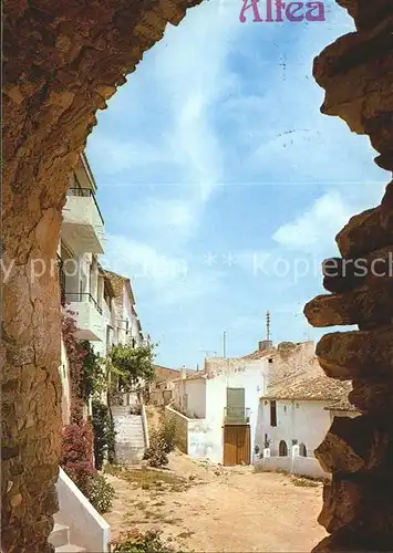 Altea Dorfpartie Kat. Spanien